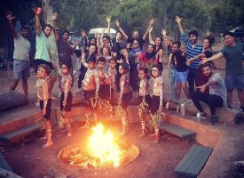 Flinders Ranges School Camp Aboriginal Cultural Dance Ceremony